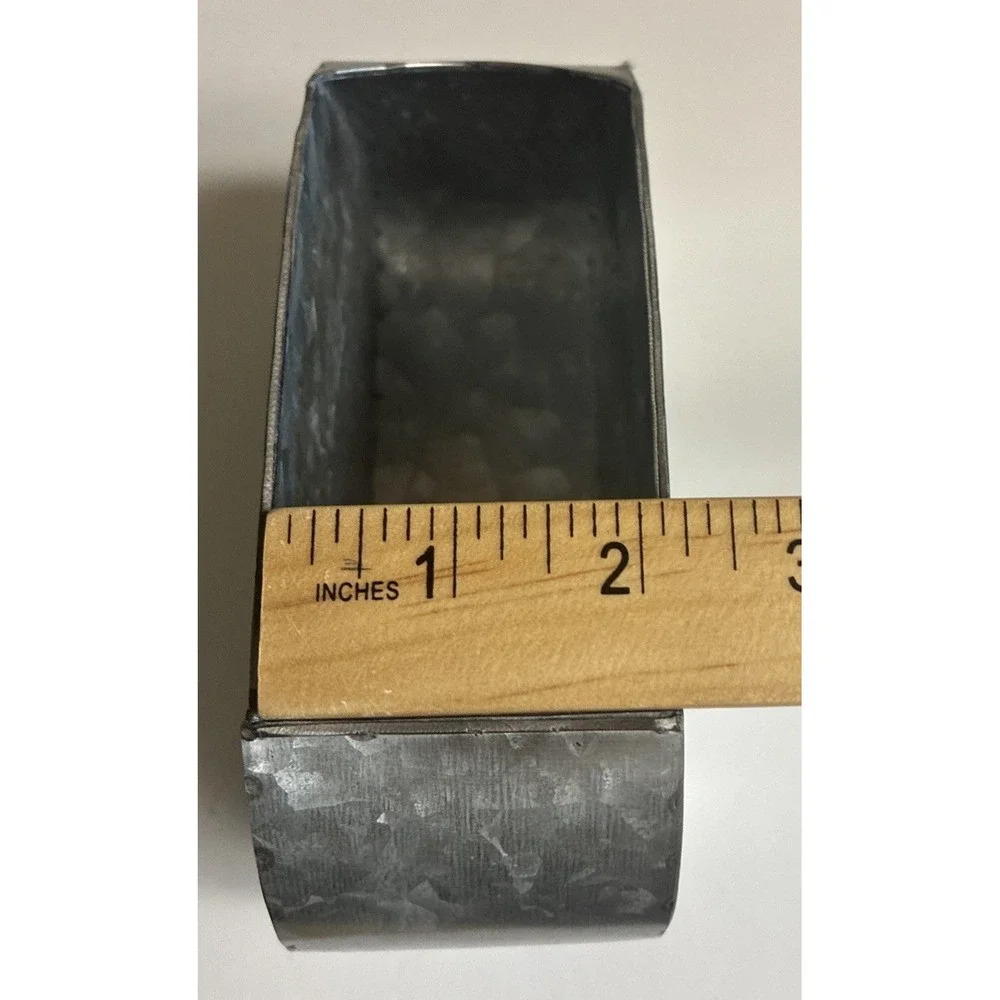 Galvanized Metal Camper Trailer Planter Utensil Holder Farmhouse Rustic‎ Decor